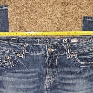 Miss Me Boot Cut Jeans - Dark Blue 32x30.5